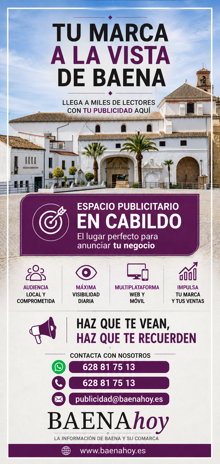 Publicidad en Baena Hoy - Cabildo